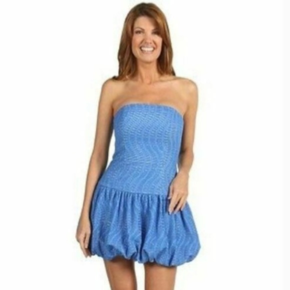 Lilly Pulitzer Dresses & Skirts - Lilly Pulitzer Emma Blue eyelet dress size 2
